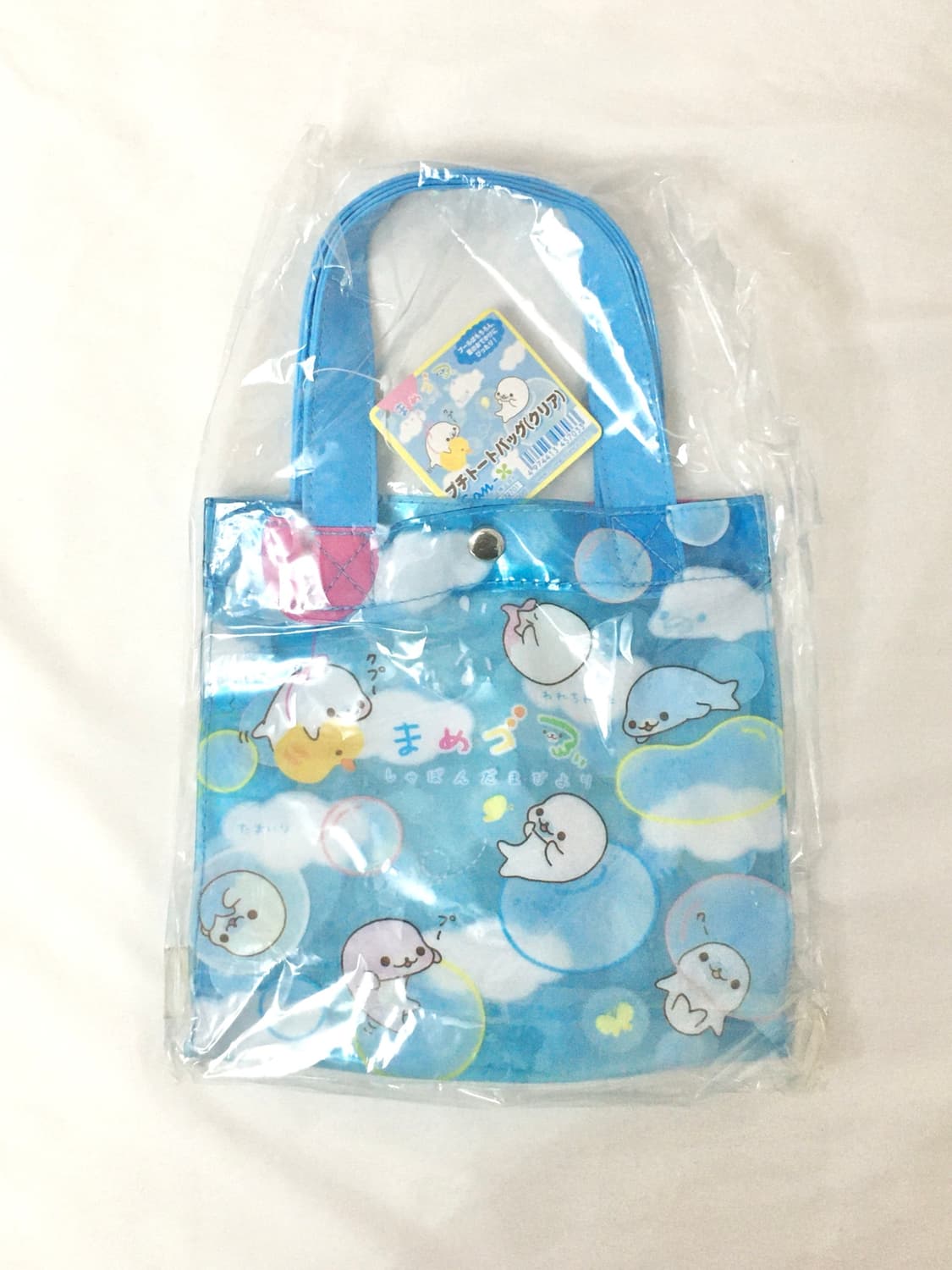 고전 마메고마 pvc 가방 비치백 미니백 상품이미지1