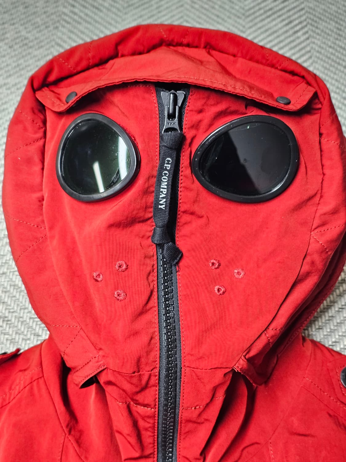 CP컴퍼니 4P 고글 후드 자켓 상품이미지4