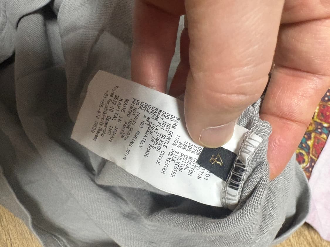 (4)  캐피탈 히피 롱슬리브 티셔츠 상품이미지4