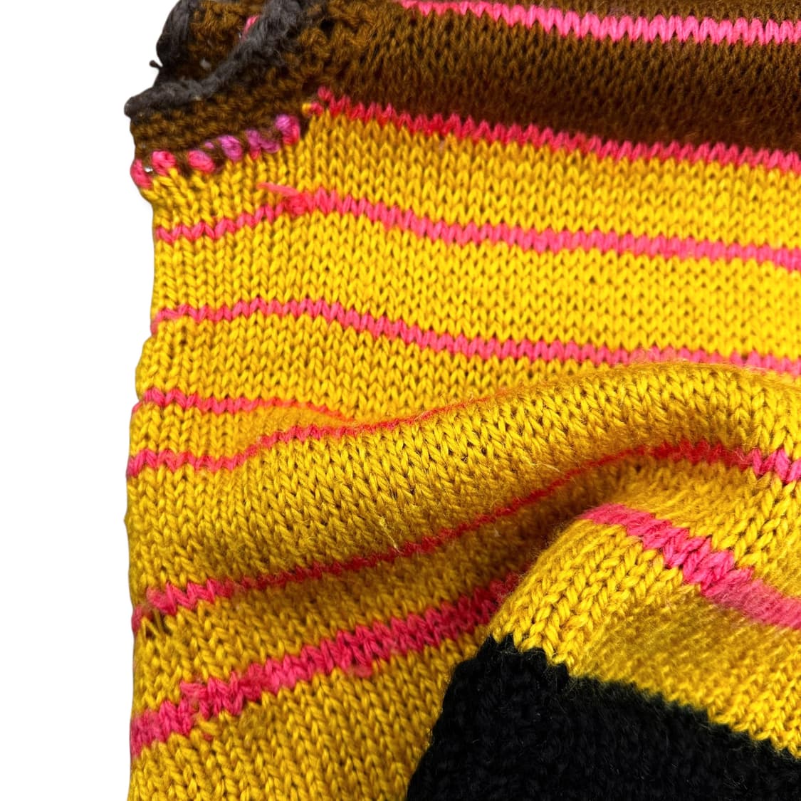 Multi brown knit vest 상품이미지6