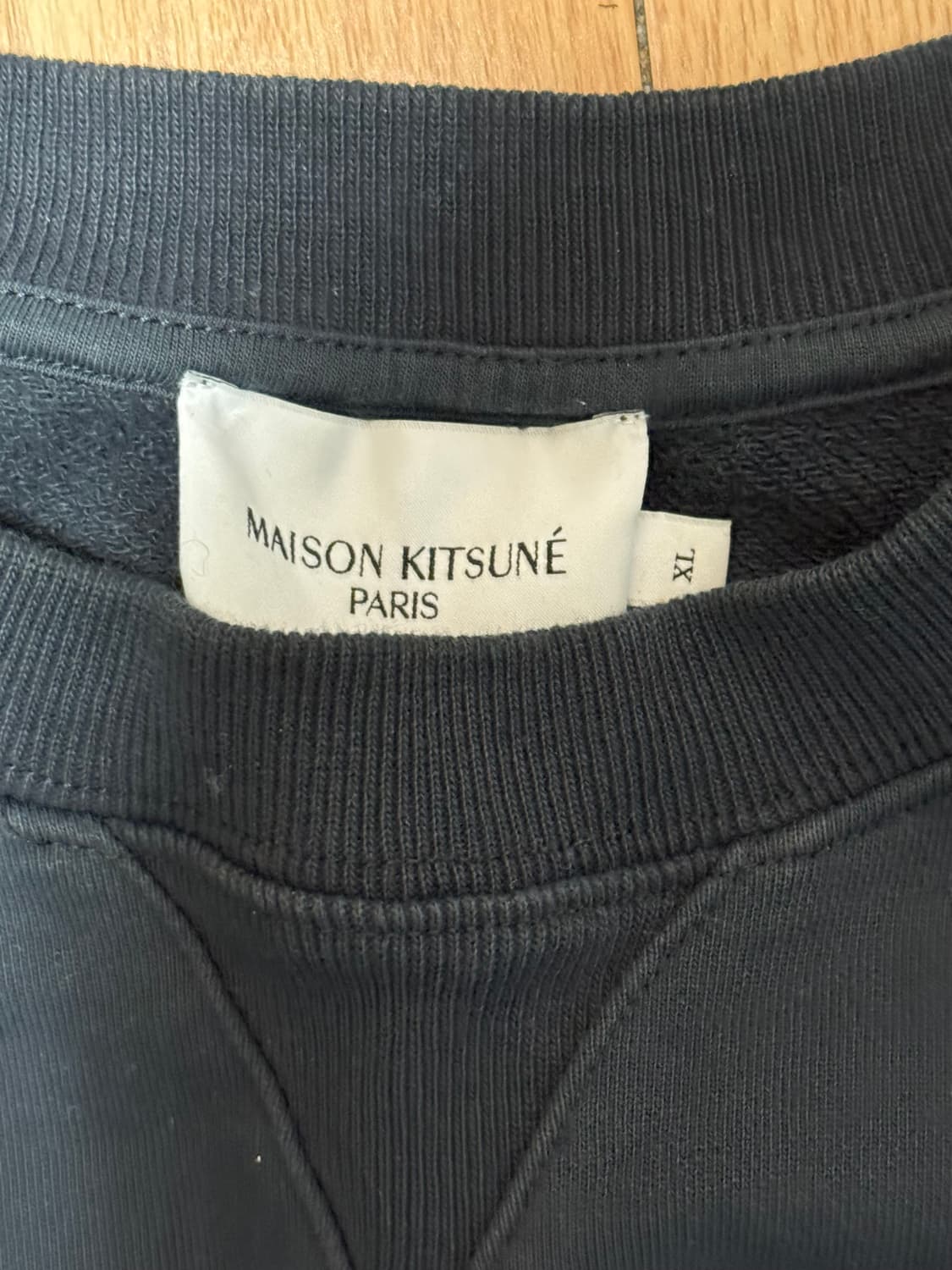 메종키츠네 더블폭스헤드 맨투맨 XL 엔트러사이트 상품이미지2