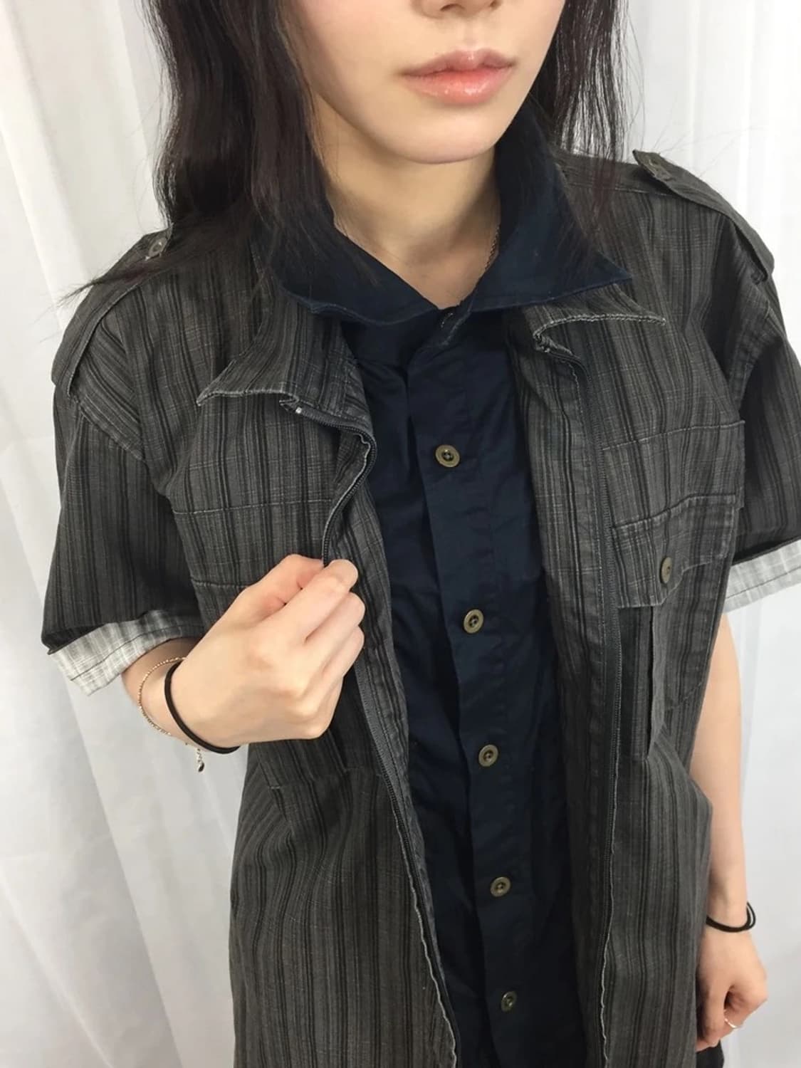 Create Barefoot Zip Work Shirt 상품이미지3