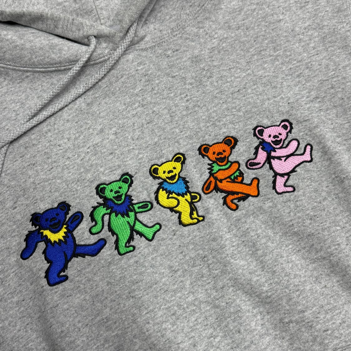 디스이즈네버댓 x 그레이트풀 데드 댄싱베어 후드 S 상품이미지4