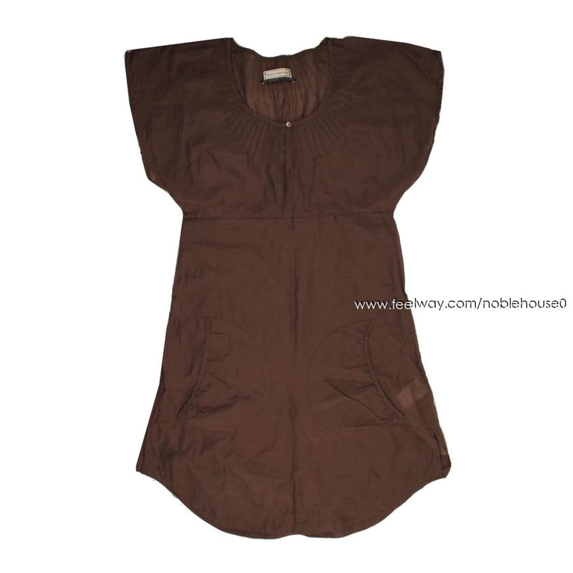 데일리꾸뛰르 브라운 자수 언발 시스루 원피스(34)

 상품이미지1