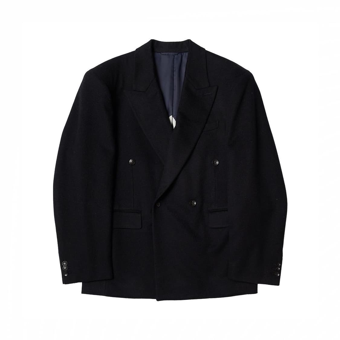 더블렛 24fw DOUBLET 온센 노렌 더블 브레스티드 울 블레이저 자 상품이미지10