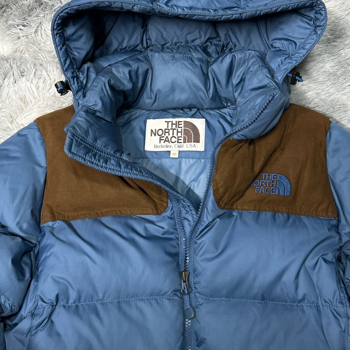 노스페이스 700 화이트라벨 후드패딩 s 상품이미지2