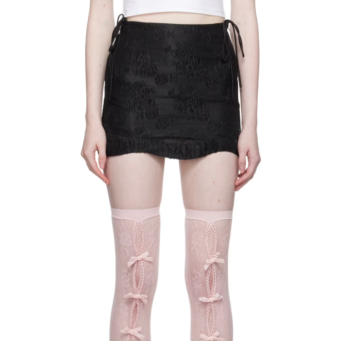 Nodress Black mini skirt 노드레스 상품이미지1