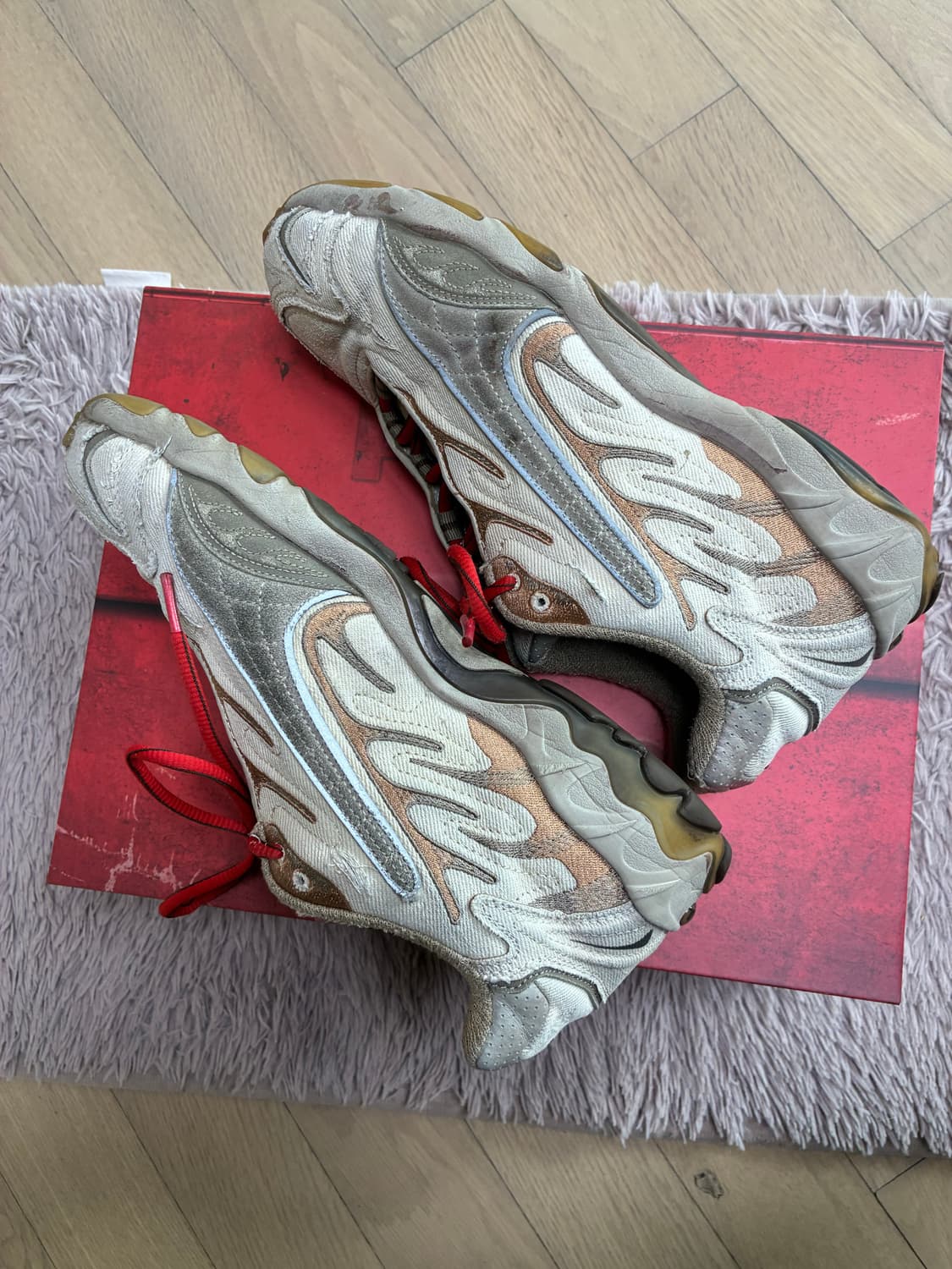 한정판 퓨마 x 에이셉 라키 인헤일 신발 (260) 상품이미지4