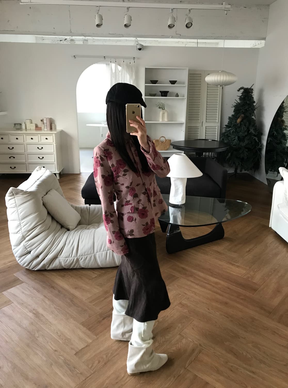 vintage pattern wool jacket 상품이미지4