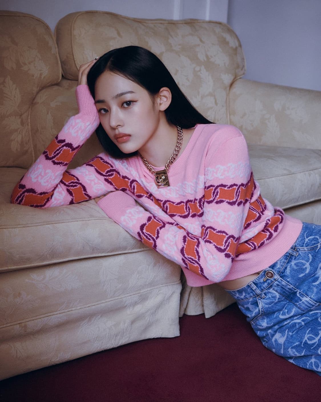 샤넬 CC체인 캐시미어 니트 상품이미지1