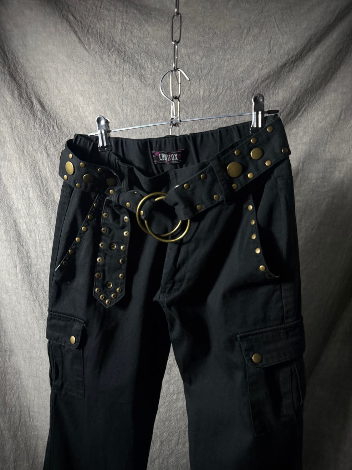 Low Box Studded Bootcut Cargo Pants 상품이미지3