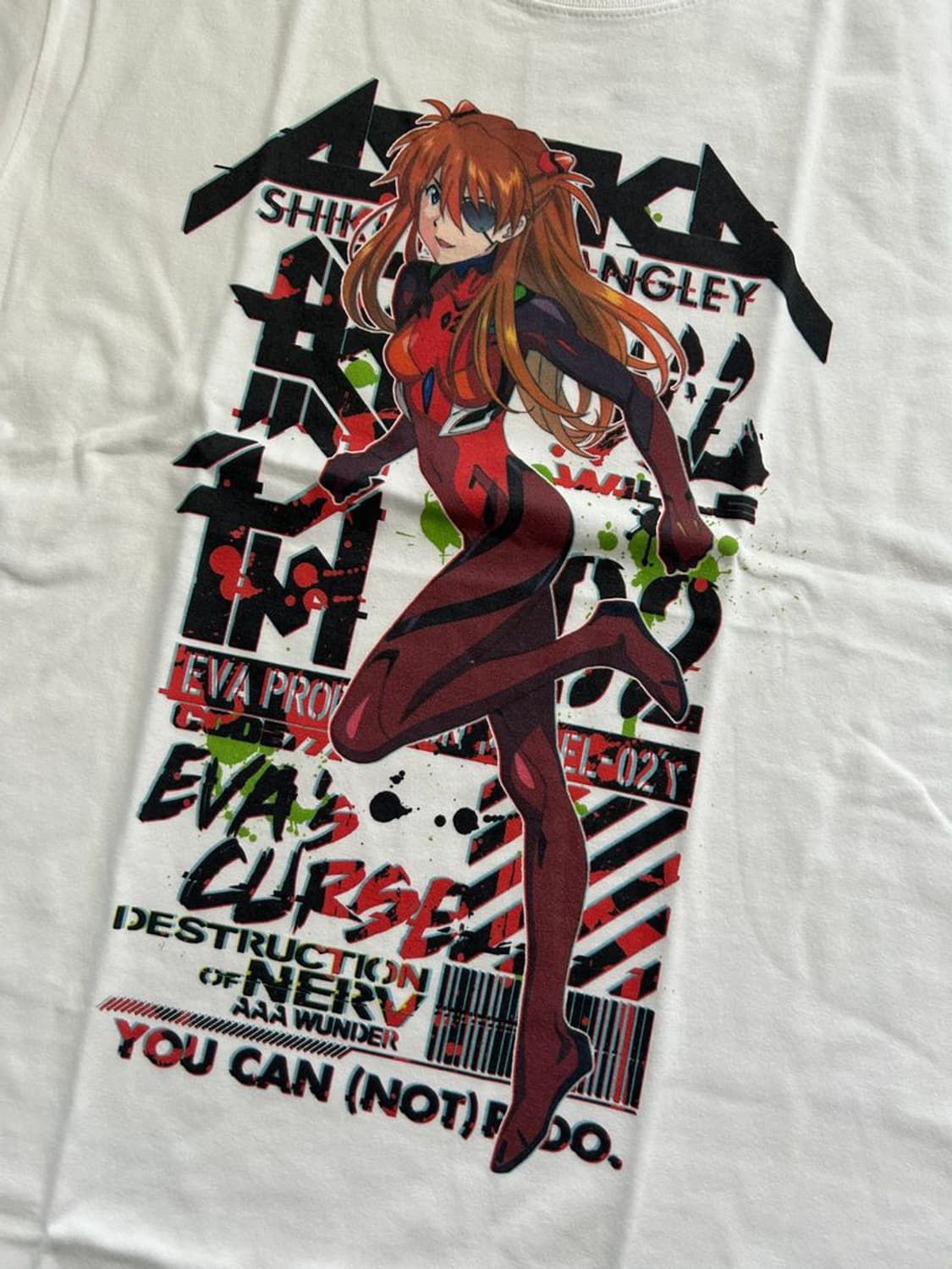 EVANGELION PRINT TEE 에반게리온 프린트 티셔츠 상품이미지3