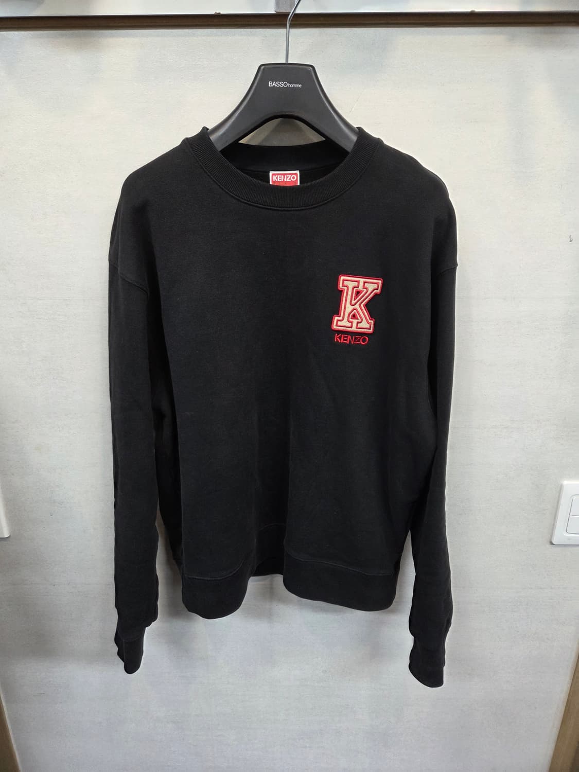 겐조 크레스트 로고 스웻 맨투맨 xl 상품이미지1