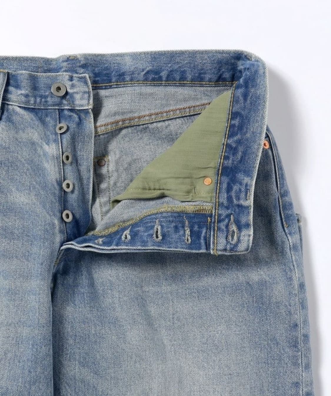 BEAMS x Levis 빔즈 x 리바이스 1944 데님 빈티지 워시 상품이미지4