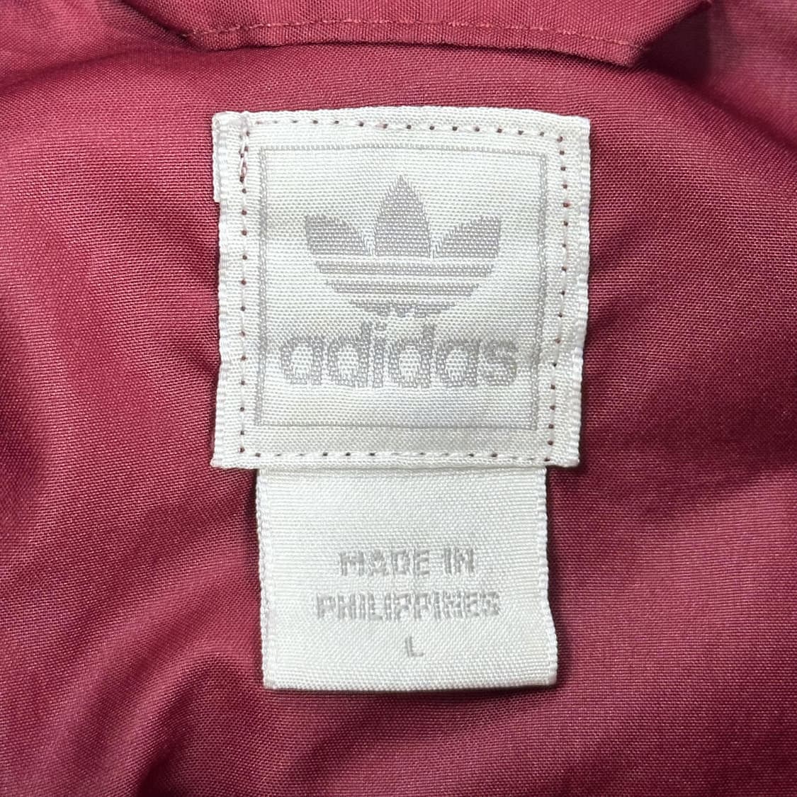 아디다스 데프잼 레코딩스 버건디 바람막이 자켓 (실측 XL) 상품이미지6