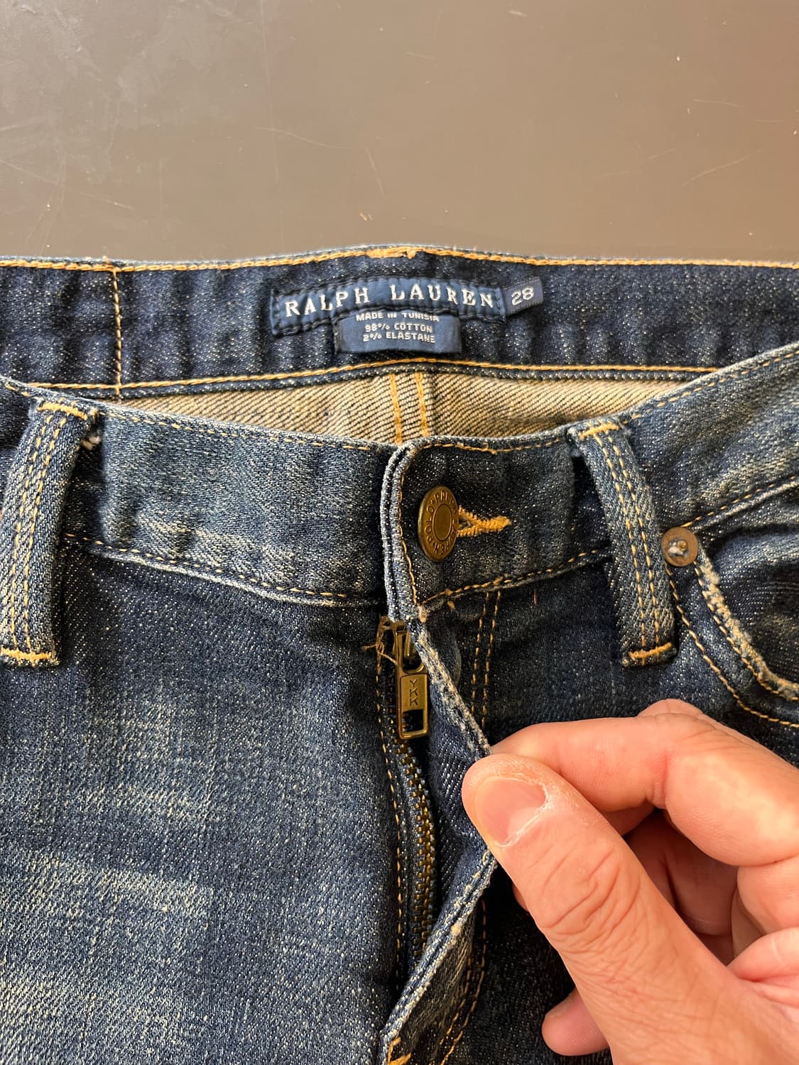 랄프로렌 슬림핏 데님 팬츠(28인치) 상품이미지5