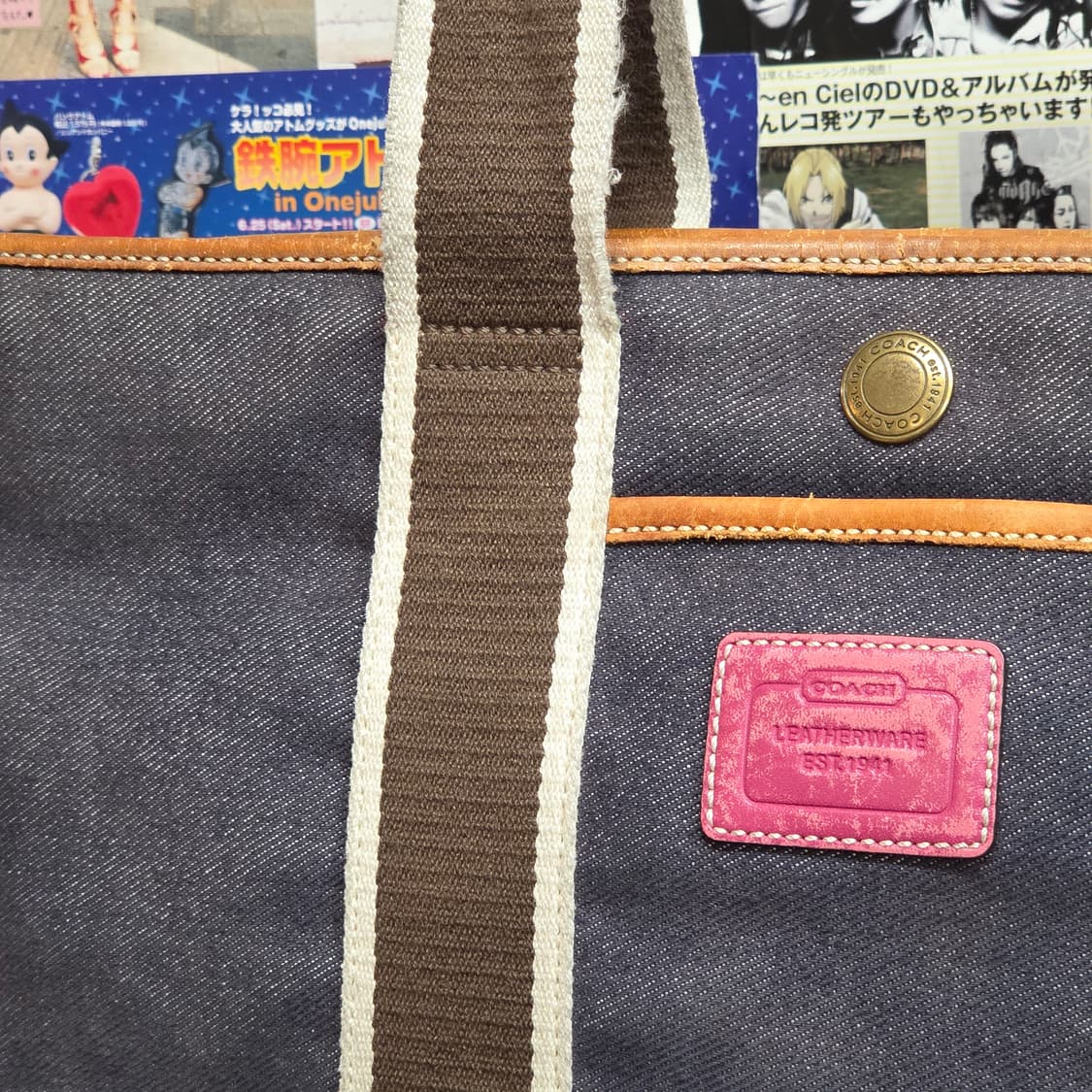 00S  코치 데님 핸드백 상품이미지2