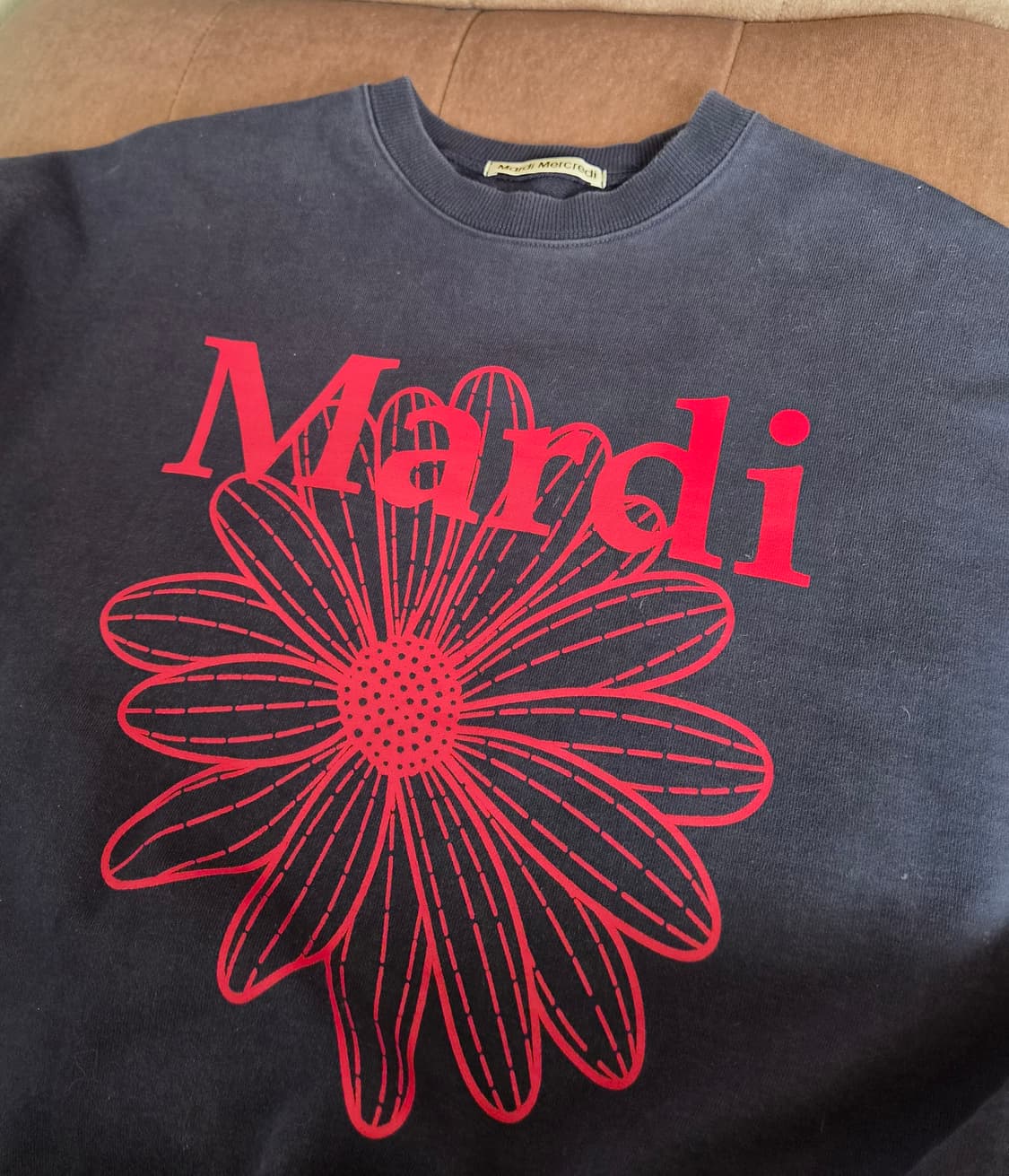 마르디메크르디 여성 빅로고맨투맨티셔츠 S사이즈 상품이미지6