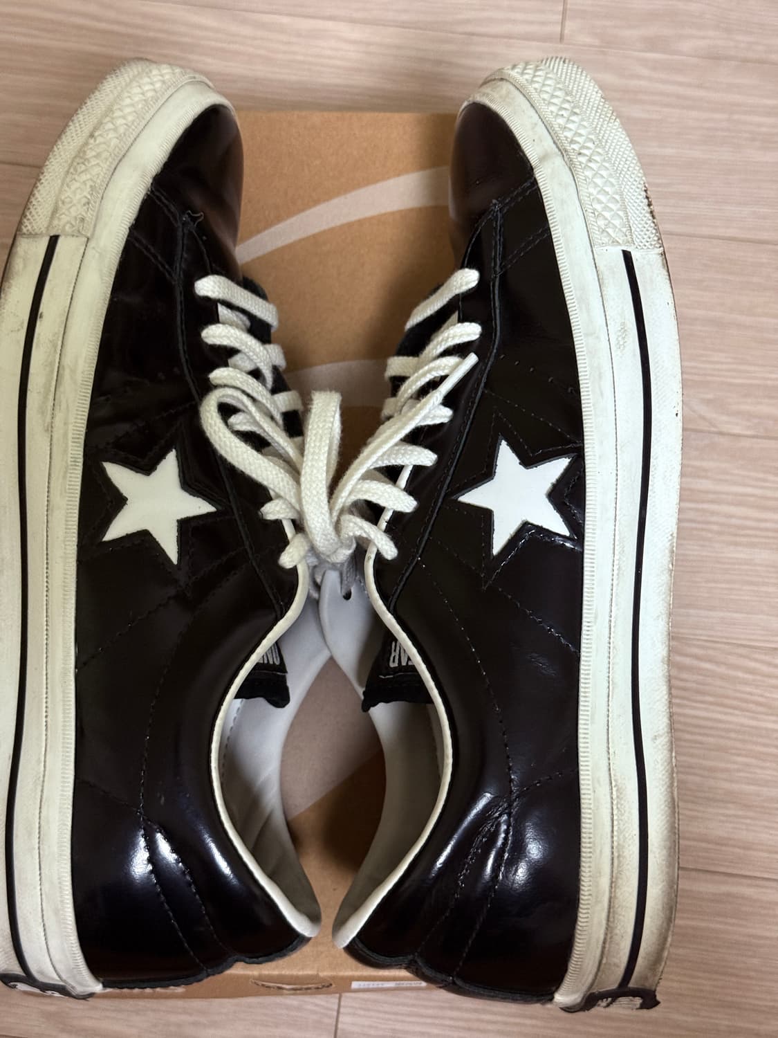 컨버스 원스타 로우 한별 블랙 275 상품이미지6