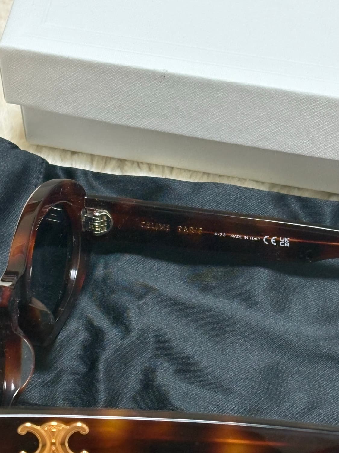 셀린느 트리옹프 선글라스 레오파드 상품이미지5