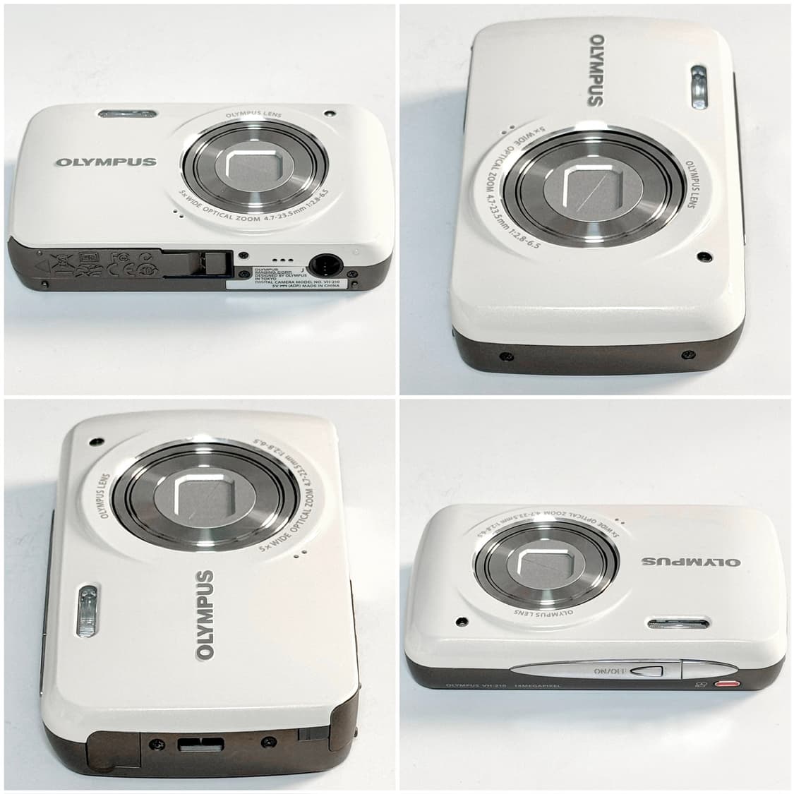 올림푸스 VH-210 화이트 아이보리 빈티지디카 상품이미지6