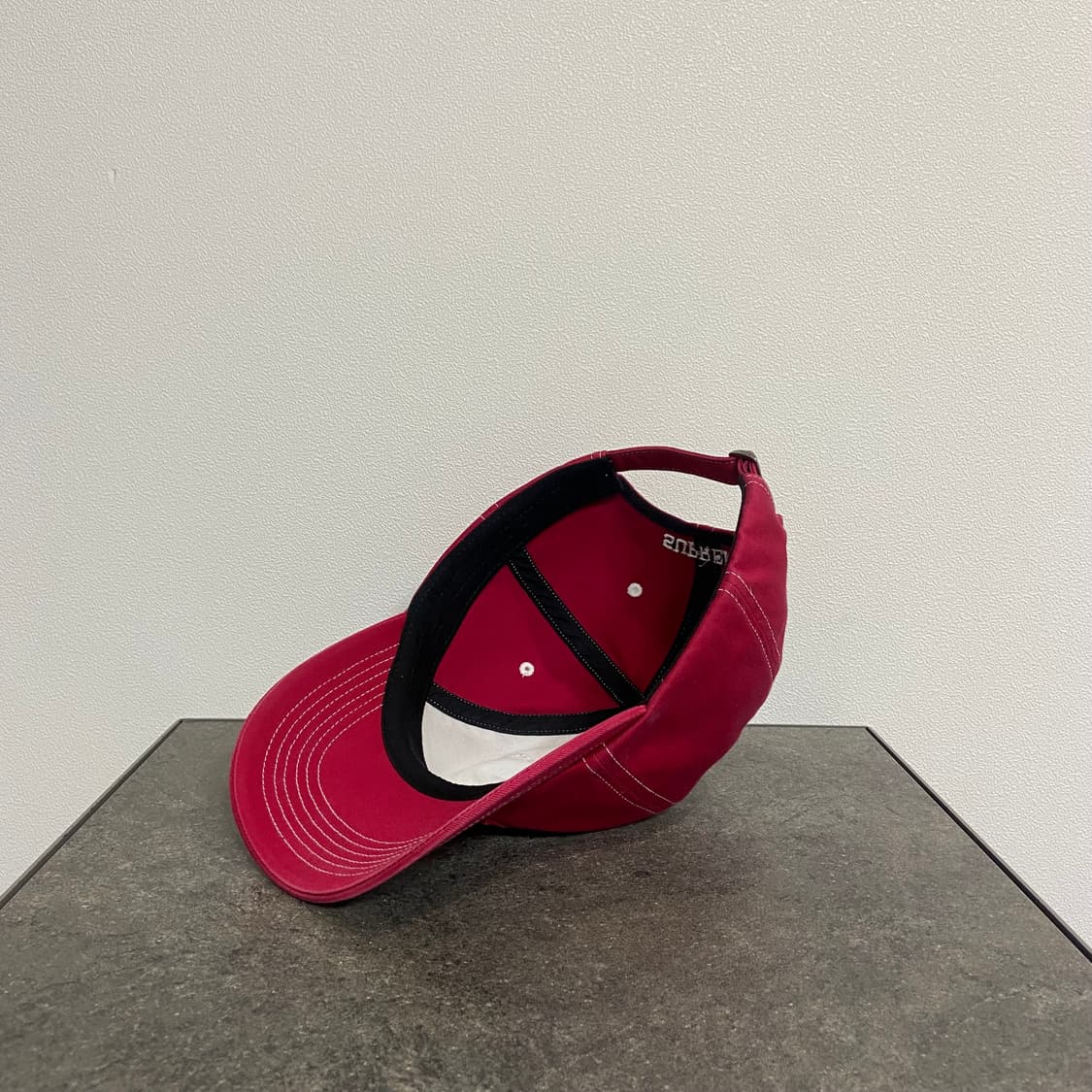 (OS) 슈프림 6패널 볼캡 모자 밀라노 워시드 레드 상품이미지6