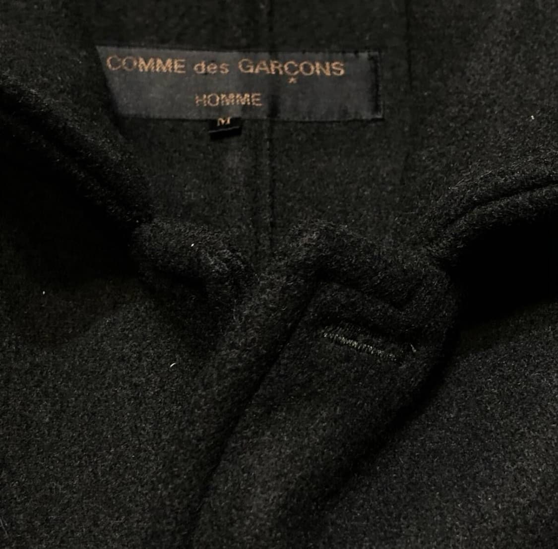 꼼데가르송 옴므 멜톤 하프코트 (90s 타나카 옴므) 상품이미지4