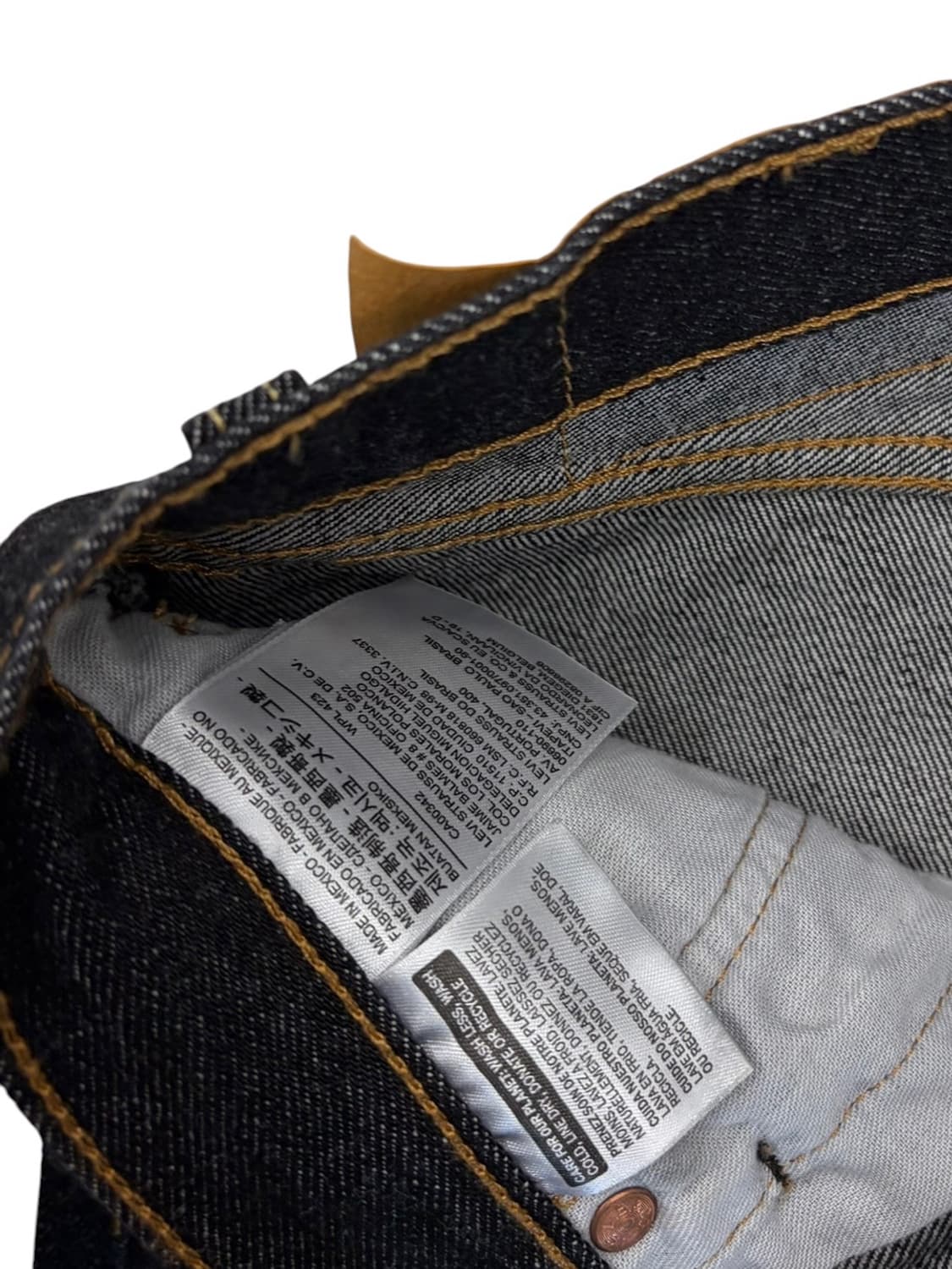 리바이스 501 블랙데님 (35)  상품이미지6