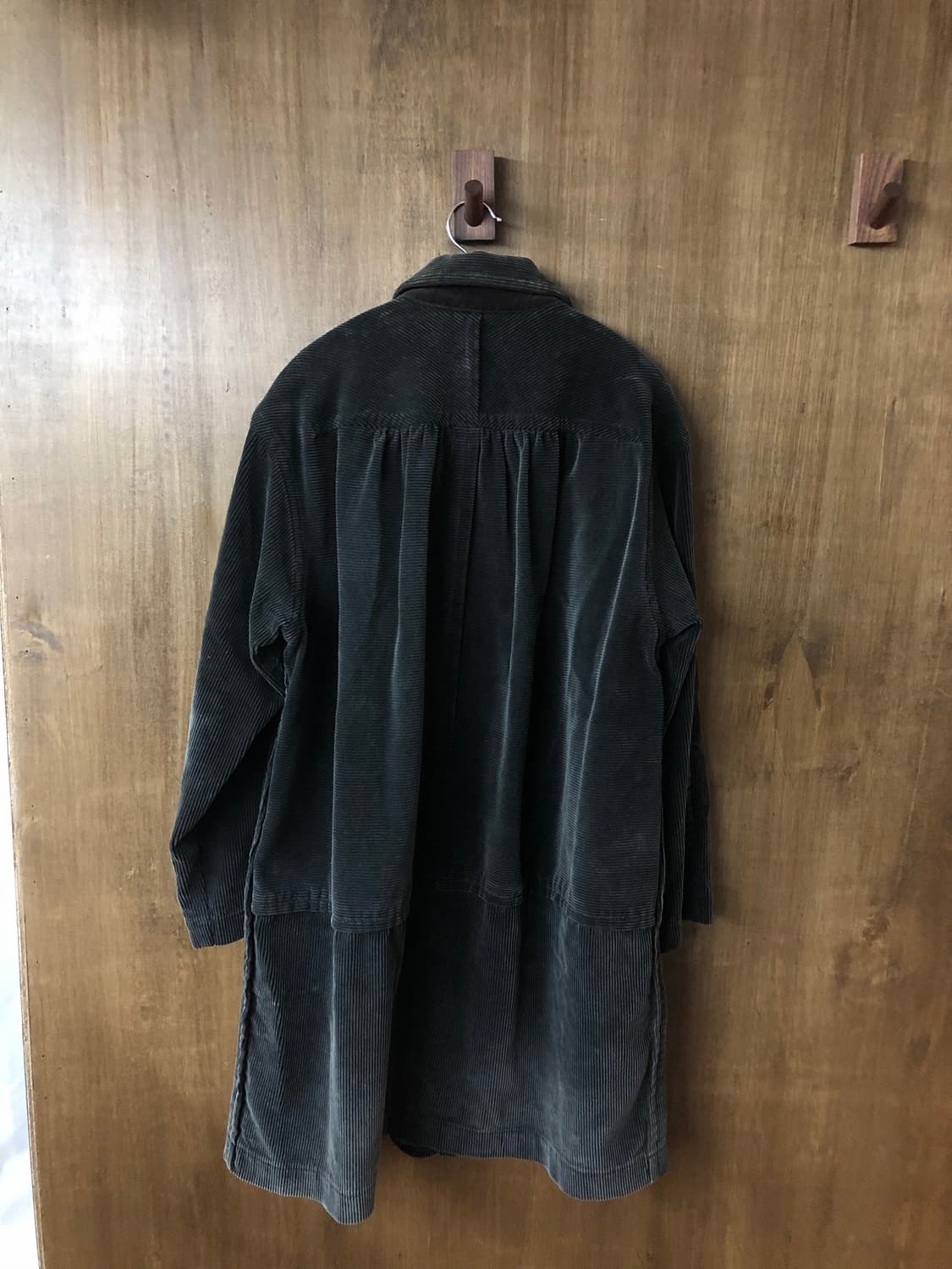 Comme des garcons tricot 코듀로이 셔링 코트 s 상품이미지6