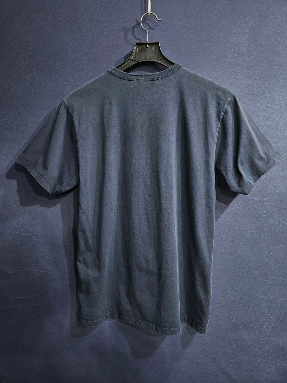 메종키츠네 폭스 헤드 네이비 남성 105 반팔티  상품이미지2