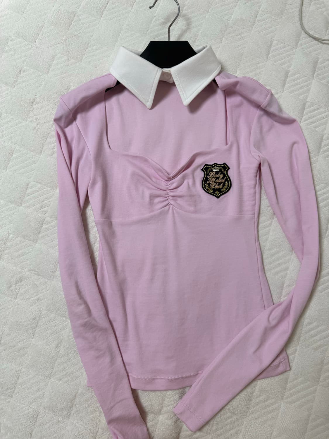 베이비메탈클럽 챠미 카라 탑 베이비핑크 상품이미지2