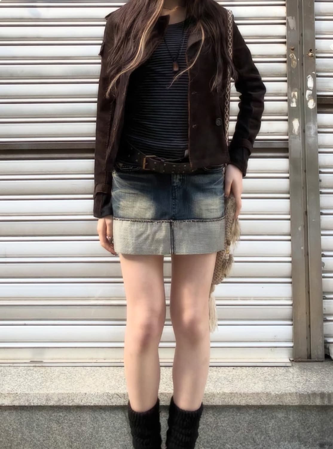 Earth-tone Grunge Look 🕰️⚙️ 상품이미지3