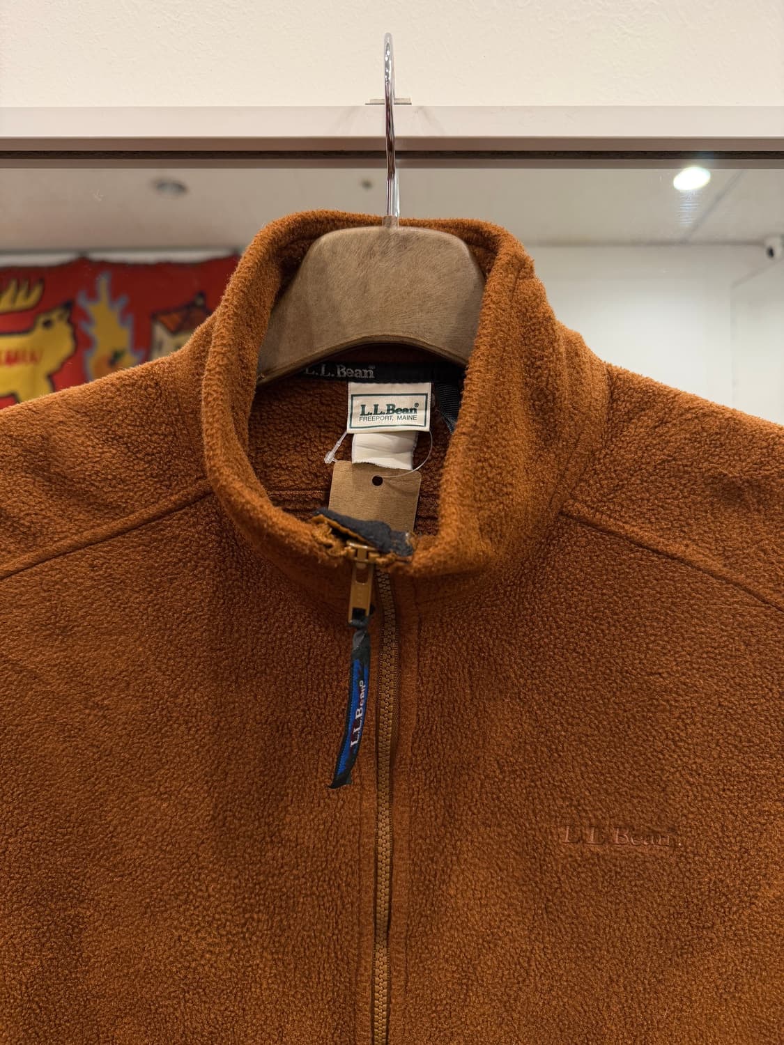 90s L.L.Bean 엘엘빈 아웃도어 플리스 베스트 상품이미지3