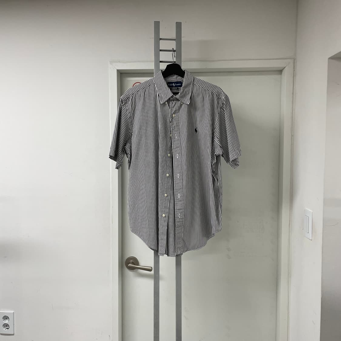폴로 랄프로렌 반팔 스트라이프 셔츠 XL 상품이미지1