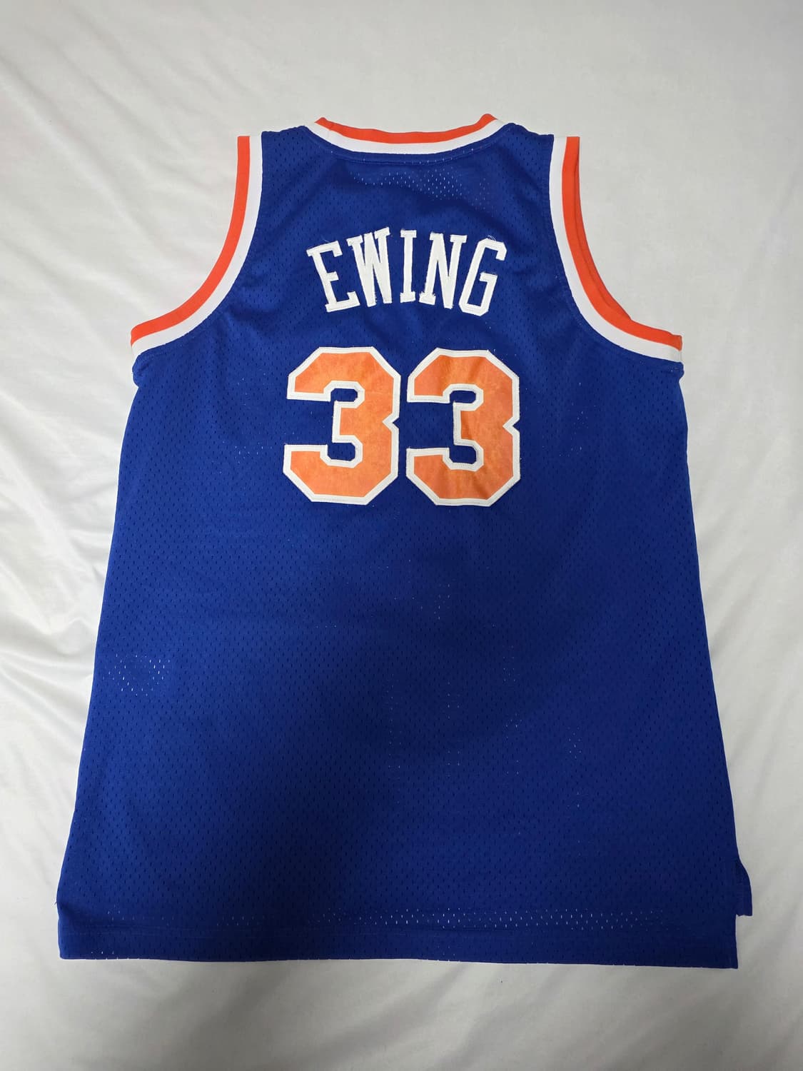 NBA 농구 저지 뉴욕 닉스 패트릭 유잉 33 M (가단 58cm) 상품이미지3