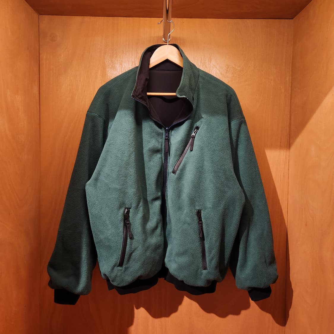 아웃스탠딩 리버시블 플리스 웜업 자켓 XL 상품이미지1