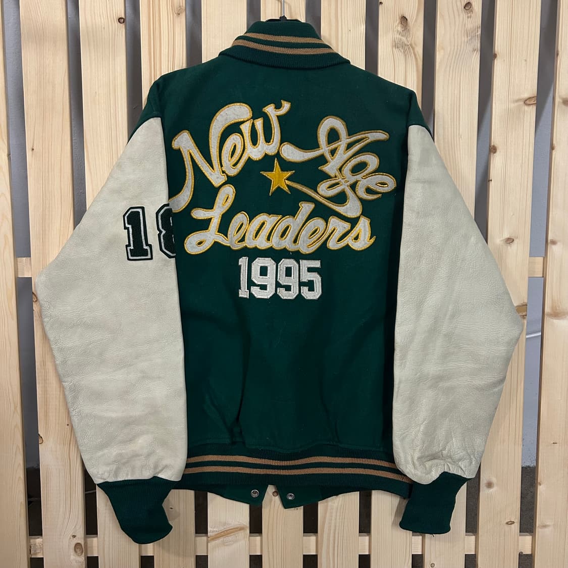 (L)90s USA 미제 바시티 자켓  상품이미지1