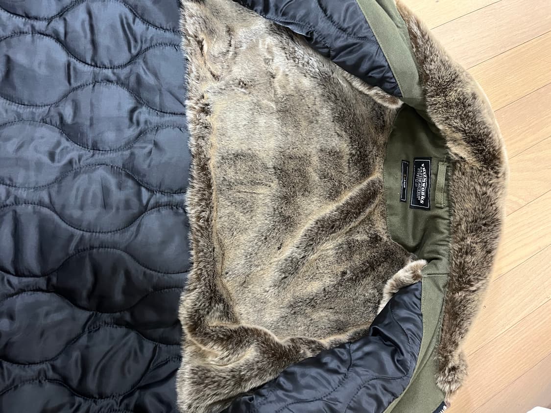 Frizmworks Edgar N-1 Deck Jacket Olive - 상품이미지9