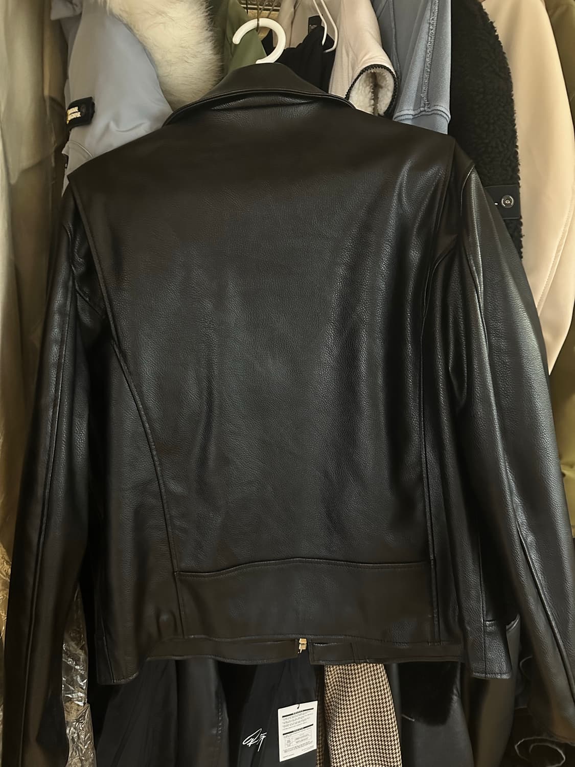 새상품) 도프제이슨 카우하이드 레더 자켓 L 상품이미지4