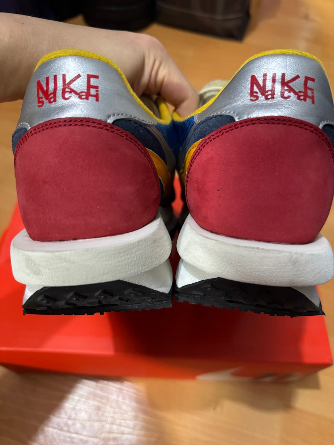 나이키 사카이 ld와플 빨파 295 상품이미지3