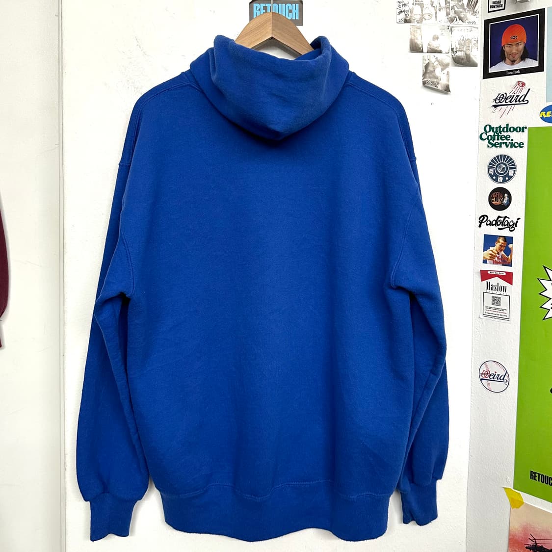 90‘s USA 러셀 후드티 ‘로얄블루‘ 상품이미지8