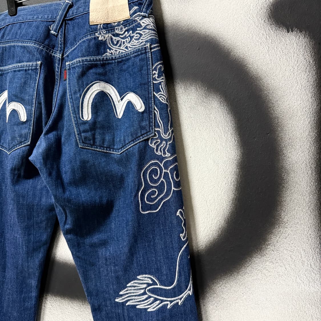 Evisu 에비수 재패니즈 오리엔탈 니들워크 자수 디테일 데님 팬츠 상품이미지6