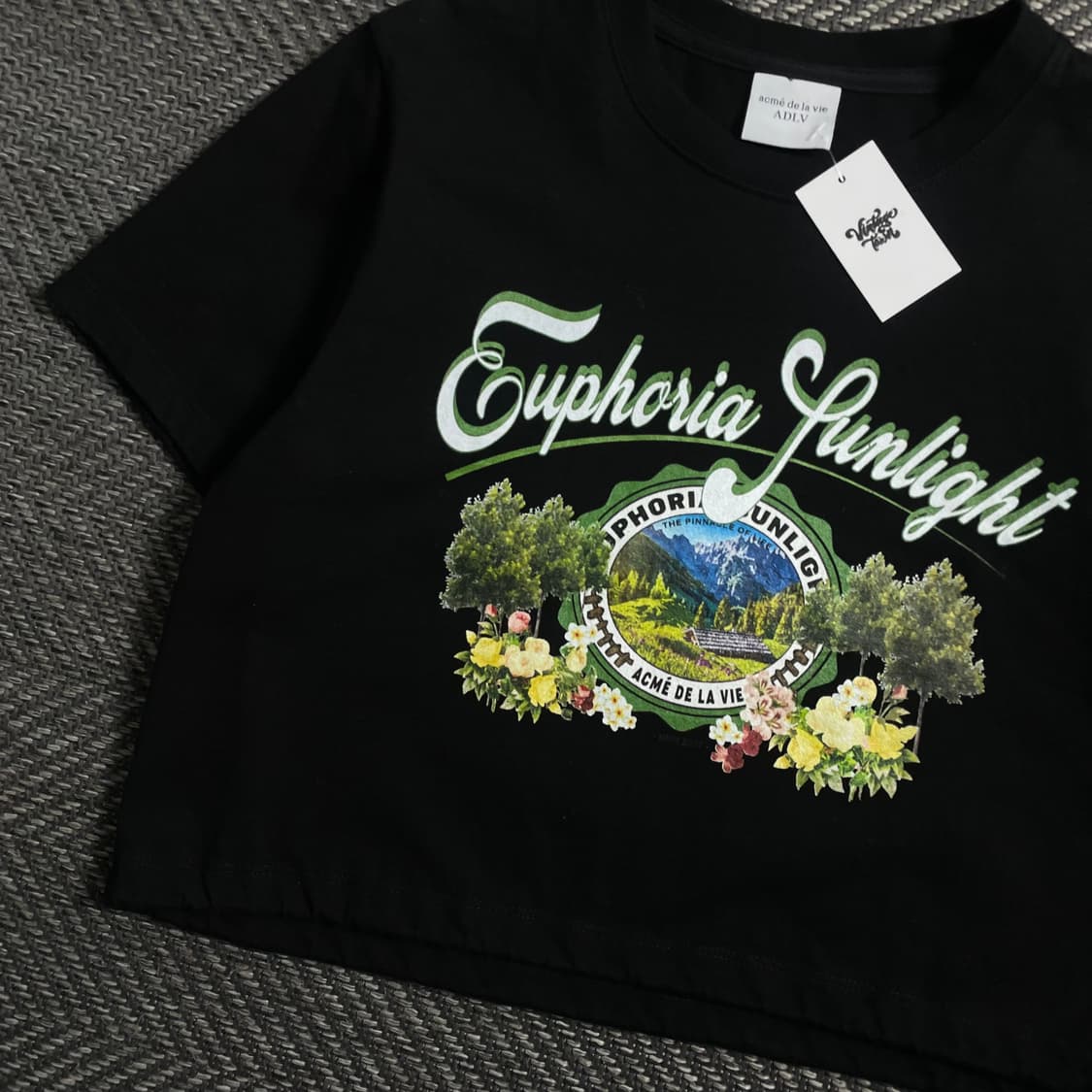 아크메드라비 빅로고 크롭 티셔츠o 4226 상품이미지2