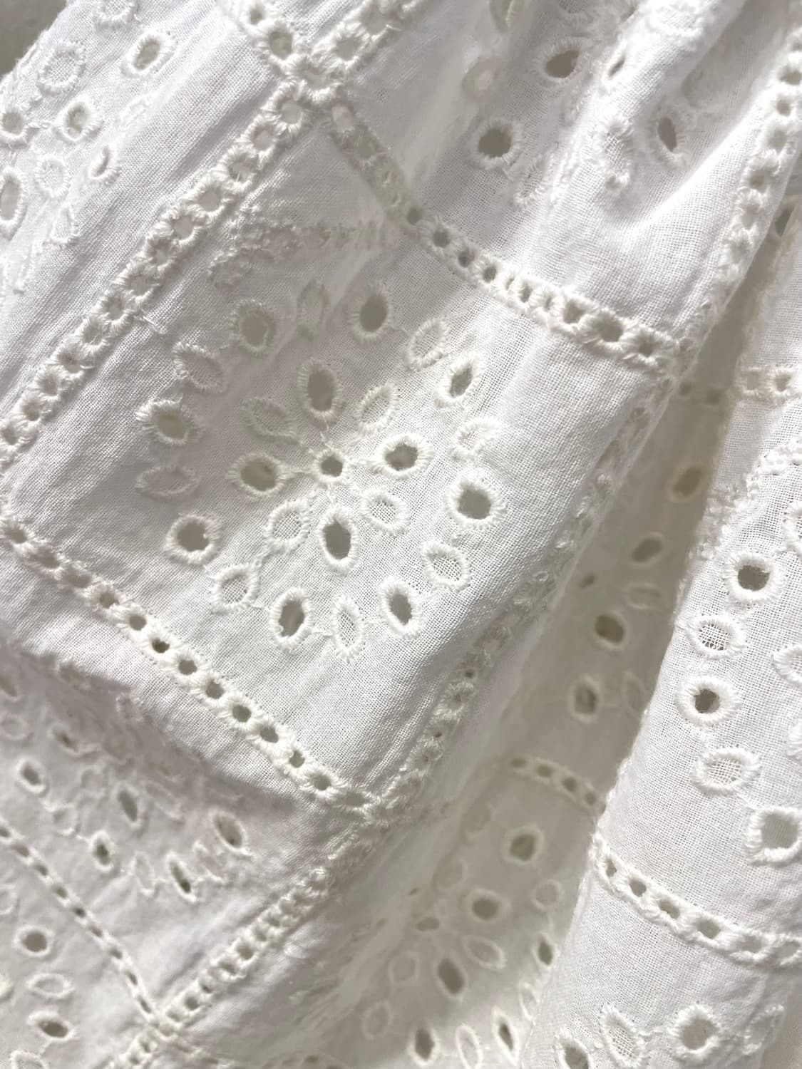 가니 Broderie Anglaise Cropped Top 55~66 상품이미지5