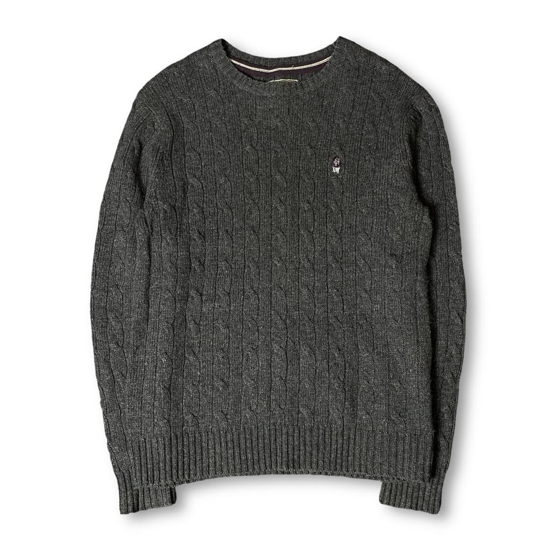 티니위니 그레이 케이블 긴팔 니트 L 상품이미지1