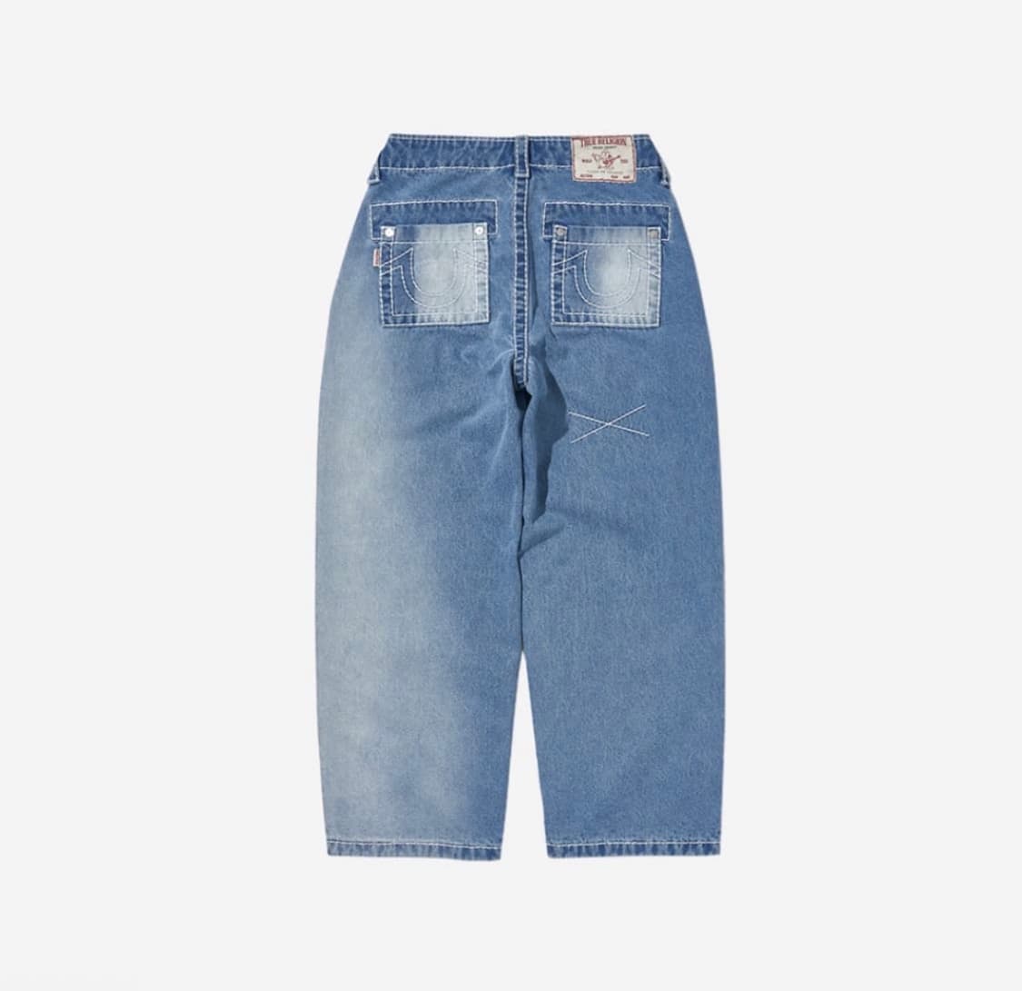 트루릴리젼 SCAR WASHED DENIM PANTS 청 바지 M 상품이미지2