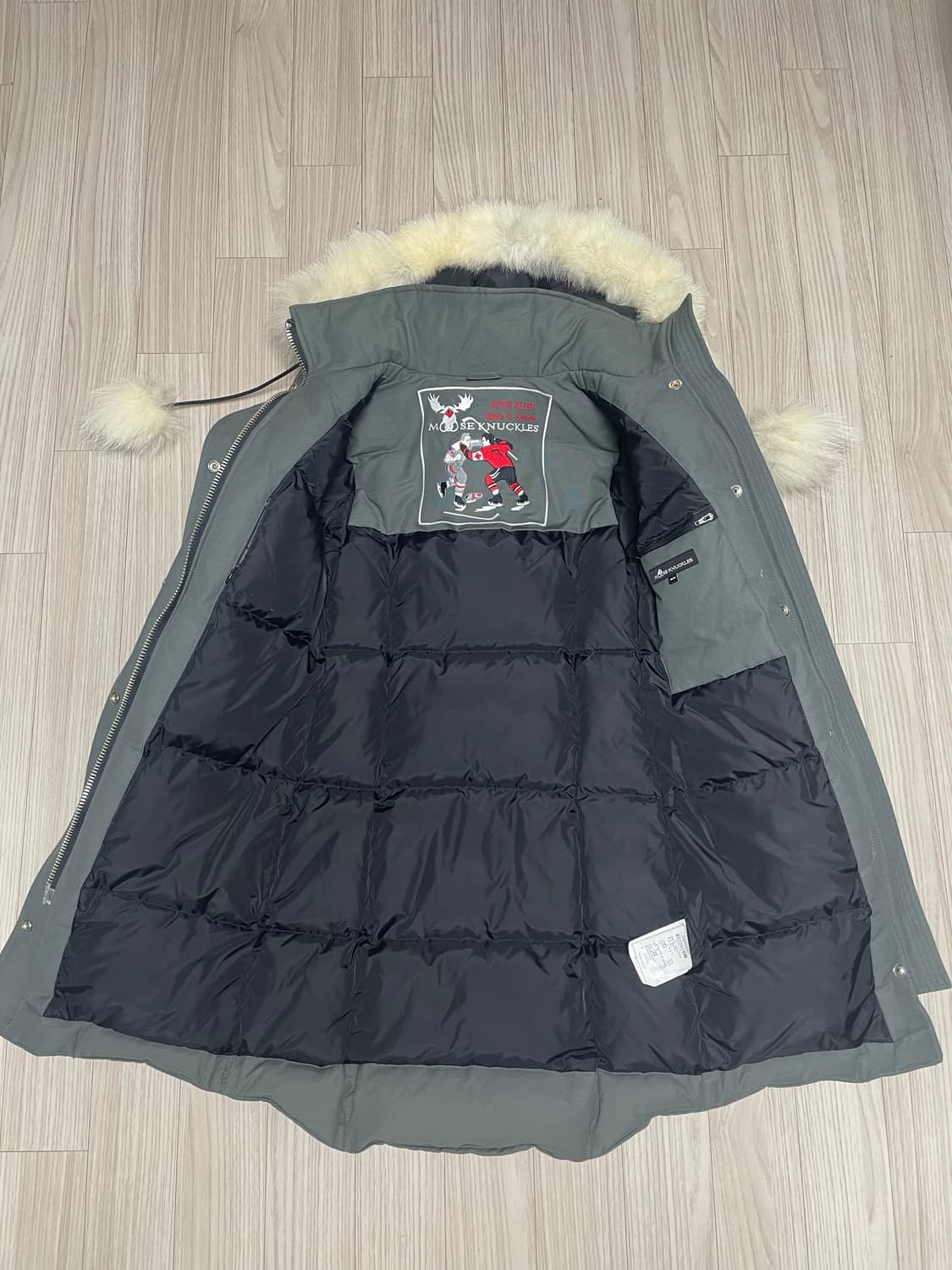 무스너클 스틸링 여성 롱패딩 XS 상품이미지3