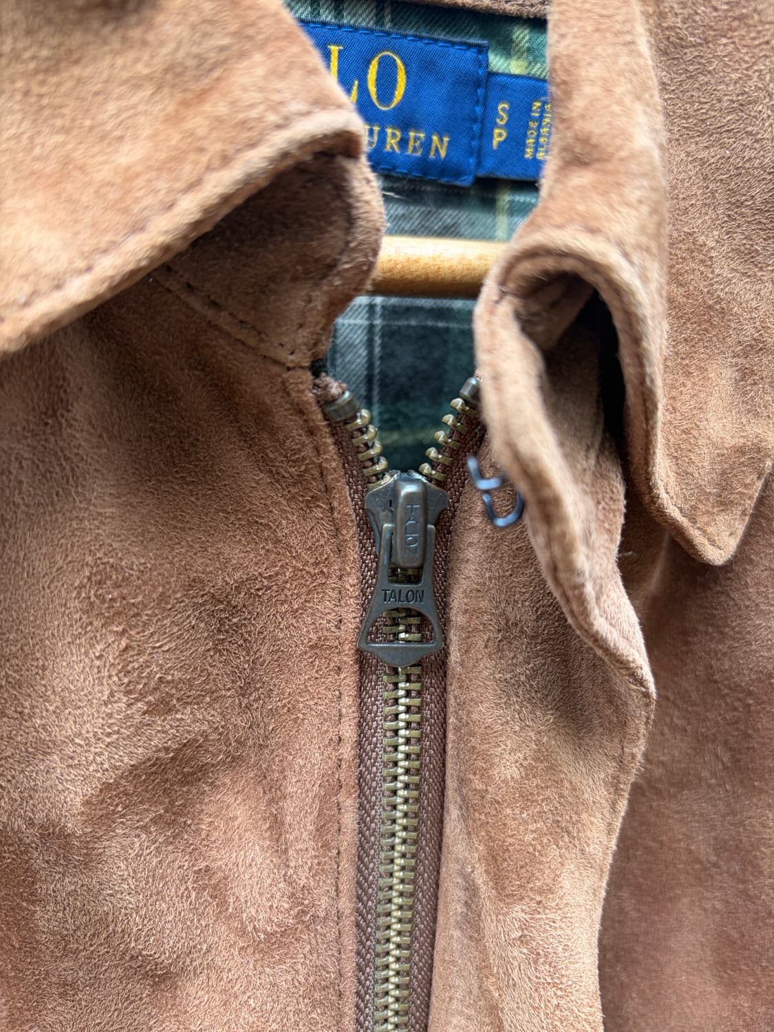 폴로 랄프로렌 A-2 스웨이드 레더 자켓 상품이미지6