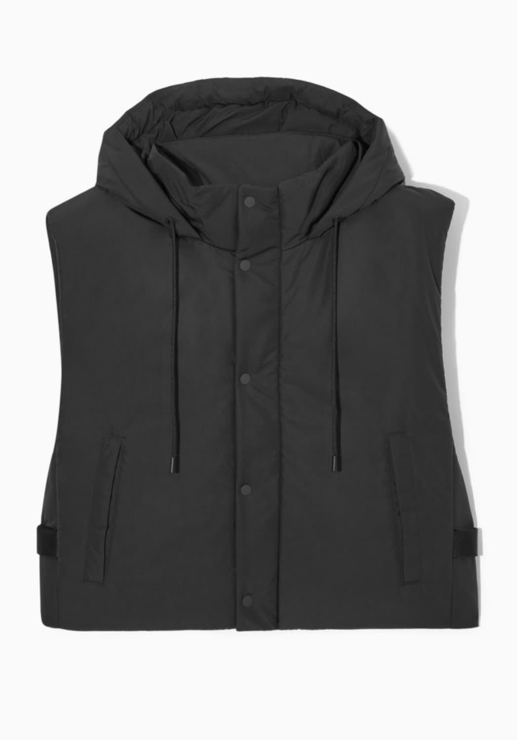 cos 후드 패딩조끼 상품이미지1