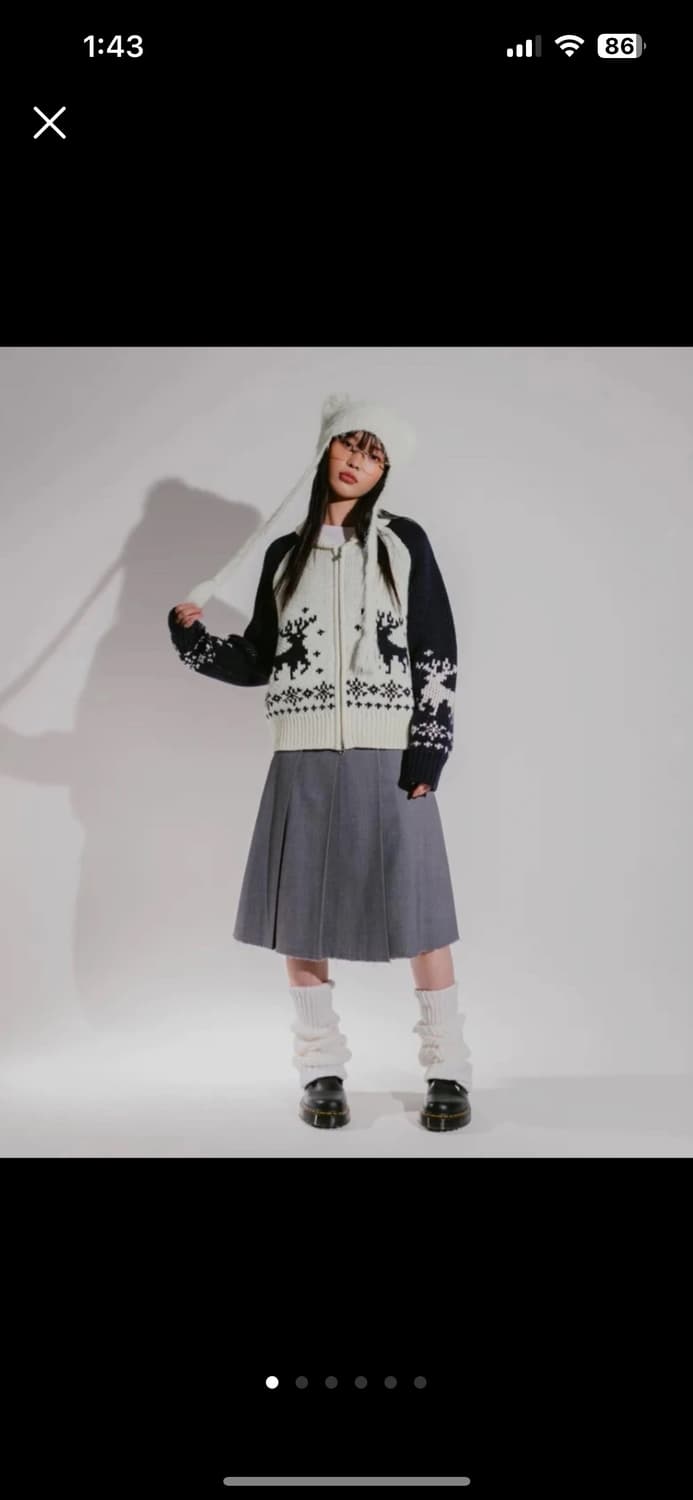 새상품) LMC 코위찬 가디건 / DEER COWICHAN ZIP-UP 상품이미지2